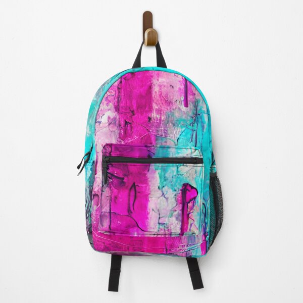 Item preview, Grungy blue, pink, purple, white, abstract, vintage design designed and sold by marvin barth.