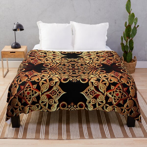 Item preview, Exclusive 2023 New Year Chinese Art Pattern Print III - Red and Gold Oriental Design Lovers designed and sold by thearttist.