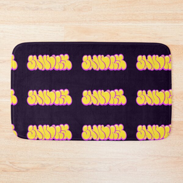 Item preview, Yellow Sandra Name Tag designed and sold by ArtByNabes.