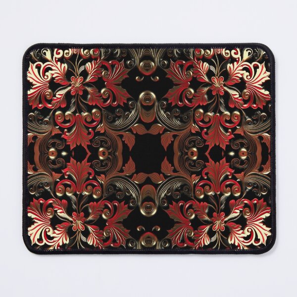 Item preview, Exclusive 2023 New Year Chinese Art Pattern Print IV - Red and Gold Oriental Design Lovers designed and sold by thearttist.