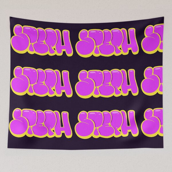 Item preview, Pink Steph Name Tag designed and sold by ArtByNabes.