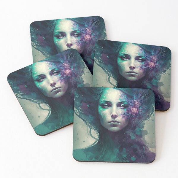 Item preview, Ethereal Nymph: Stunning Beauty in a Dreamlike World designed and sold by RobotBeardShop.
