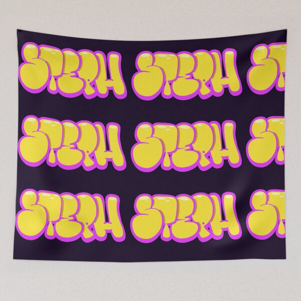 Item preview, Yellow Steph Name Tag designed and sold by ArtByNabes.
