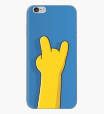 Simpsons Hand - Rock iPhone Case
