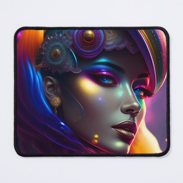 Item preview, Warrior woman Goddess, colorfull concept art designed and sold by MarcusPetrus.