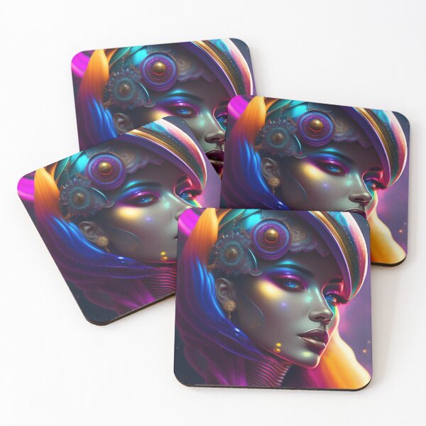 Item preview, Warrior woman Goddess, colorfull concept art designed and sold by MarcusPetrus.