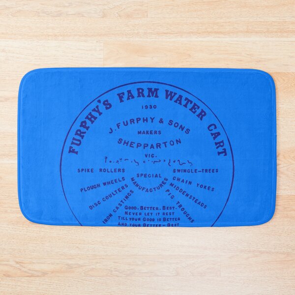 Item preview, Furphy Water Tank - blue designed and sold by BrownWoodRobot.