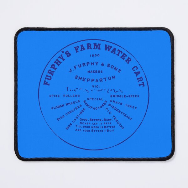 Item preview, Furphy Water Tank - blue designed and sold by BrownWoodRobot.