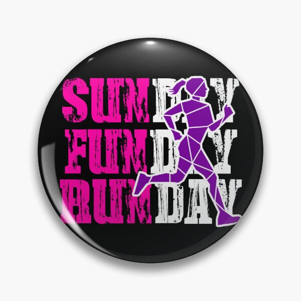 Item preview, SUNDAY, FUNDAY, RUNDAY PURPLE RUNNER WOMEN designed and sold by the Zarock Shop.