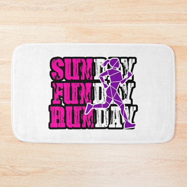 Item preview, SUNDAY, FUNDAY, RUNDAY PURPLE RUNNER WOMEN designed and sold by the Zarock Shop.