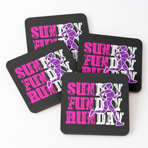 Item preview, SUNDAY, FUNDAY, RUNDAY PURPLE RUNNER WOMEN designed and sold by the Zarock Shop.