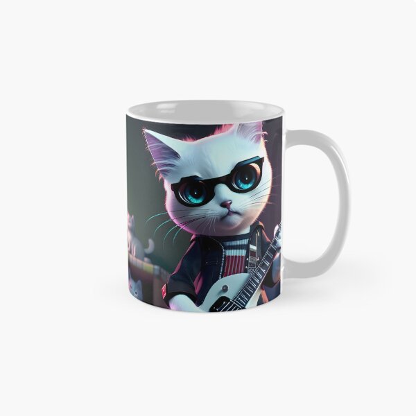 Item preview, Rock Cat - Modern Digital Art designed and sold by Ai-michiart.