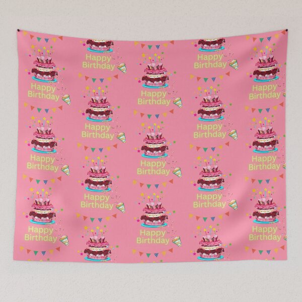 Item preview, Happy birthday happy birthday  designed and sold by designoorkh.