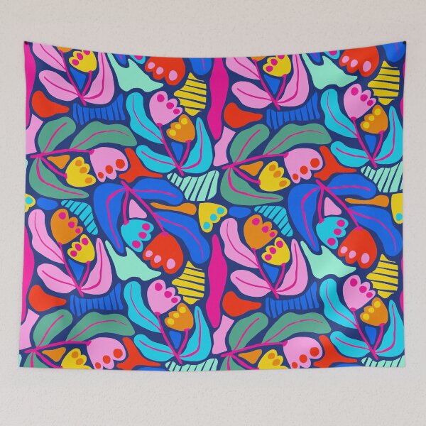 Item preview, Rosella Abstract Print designed and sold by BananaPopDesign.