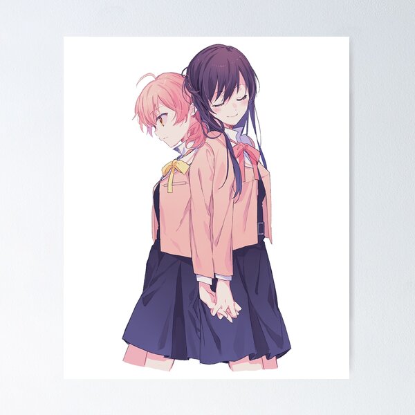  IHIPPO Bloom Into You - Yagate Kimi Ni Naru Anime Poster  Picture Print Wall Art Poster Painting Canvas Posters Artworks Gift Idea  Room Aesthetic 24x36inch(60x90cm): Posters & Prints