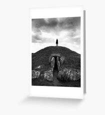 "Bryn Celli Ddu" Greeting Card