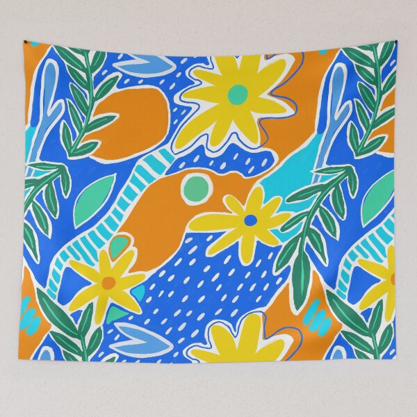 Item preview, Orange Summer Print designed and sold by BananaPopDesign.