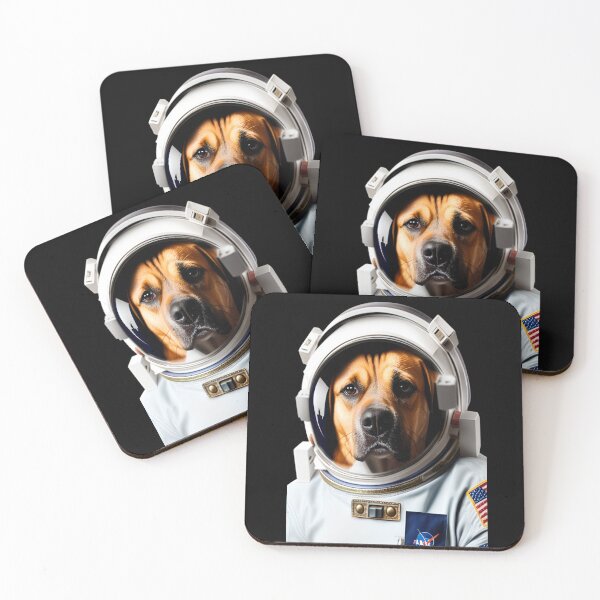 Item preview, dog in space suit  designed and sold by TjsDesignsnMore.