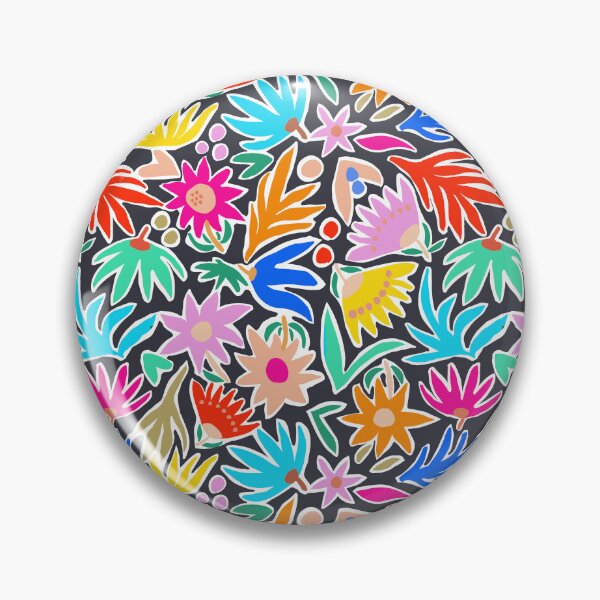 Item preview, Wildflower Black Print designed and sold by BananaPopDesign.