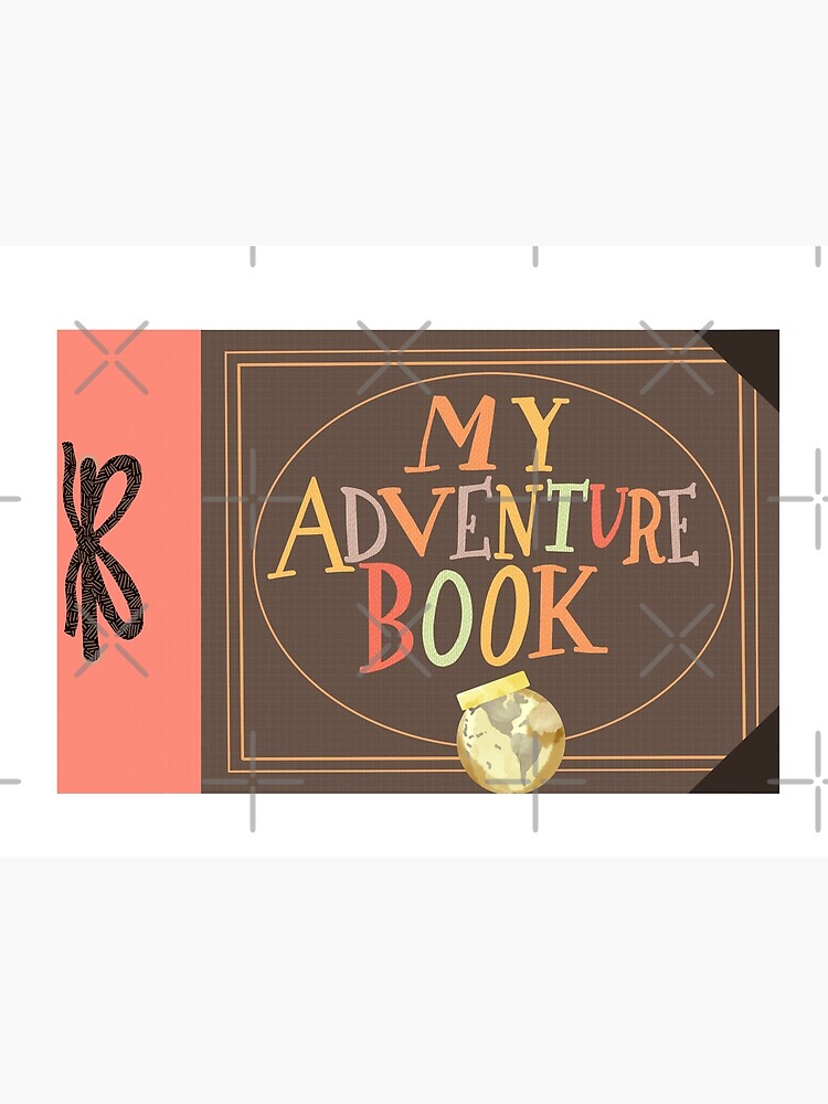 My Adventure Book Art Print for Sale by Lyndsedoodle