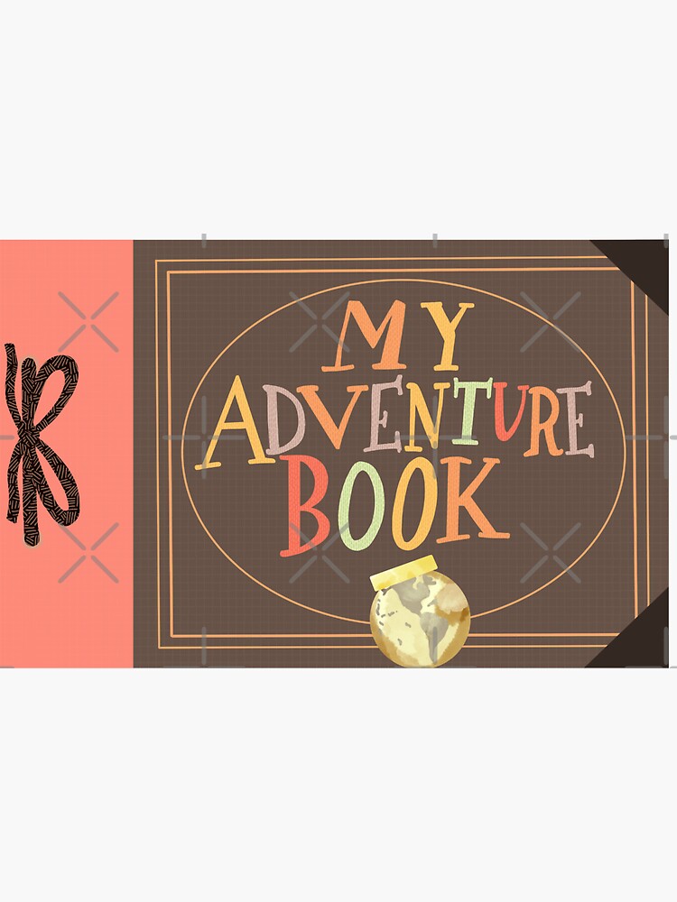 My Adventure Book Sticker for Sale by Lyndsedoodle