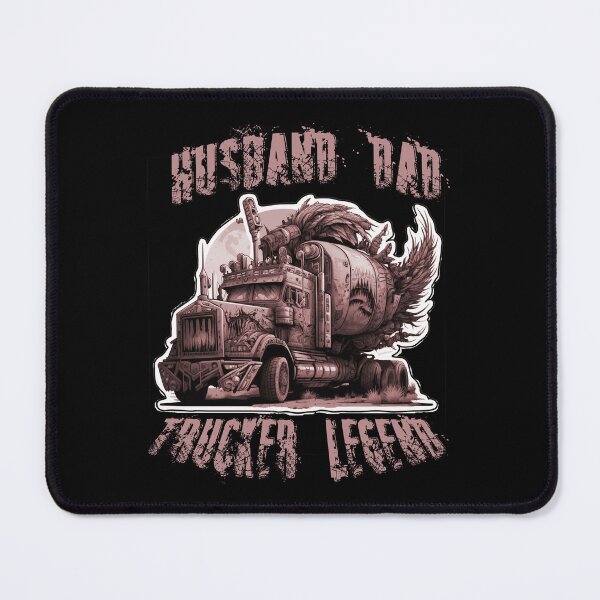 Item preview, Husband Dad Trucker Legend Truck Driver Sticker T-shirt 2023 designed and sold by PhiloSophyEye.