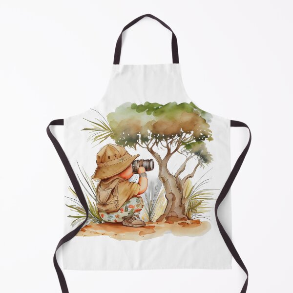 Item preview, "Little Explorer's Journey" Cute Funny Cartoons Watercolor painting style design Gift designed and sold by The Commitment.
