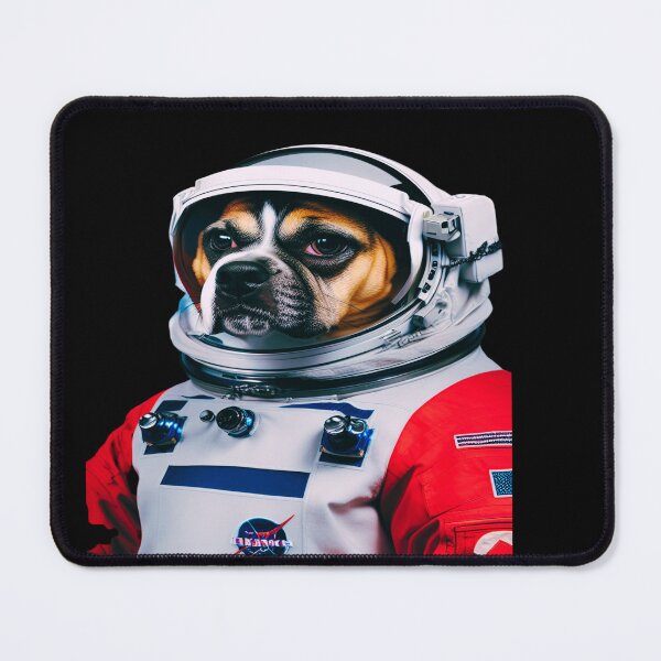 Item preview, dog in astronaut suit designed and sold by TjsDesignsnMore.