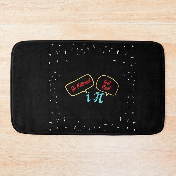 Item preview, Be Rational Get Real Imaginary Math Pi designed and sold by AlikeForth.