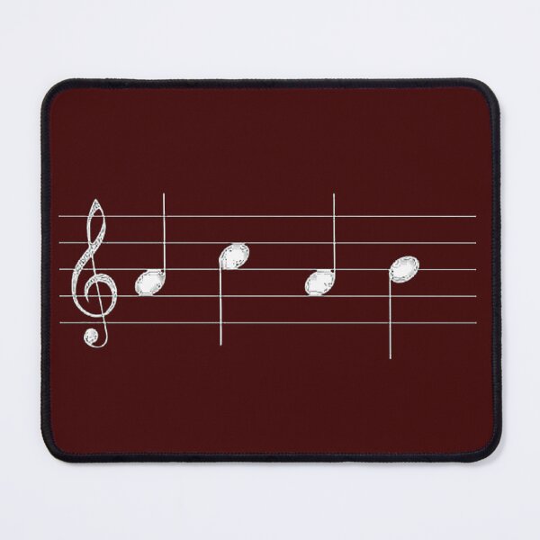 Item preview, ACAB music notes (white) designed and sold by drproximo.