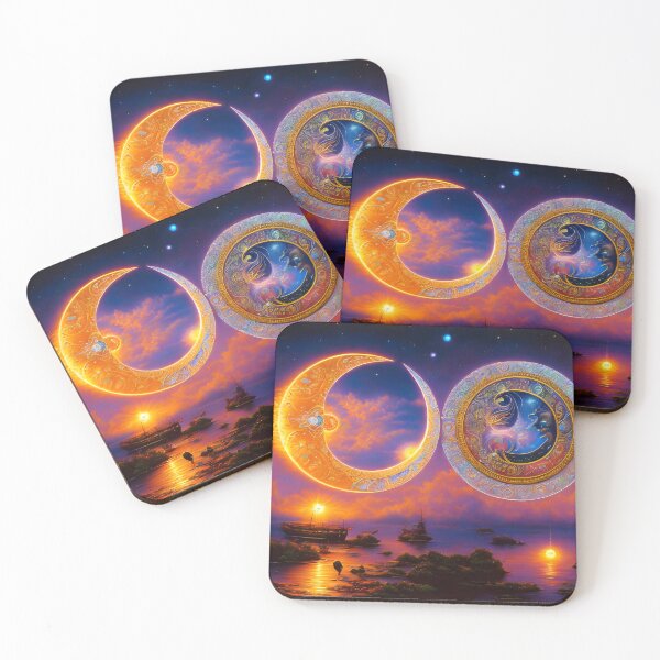 Item preview, sun and moon designed and sold by everybirdsings.