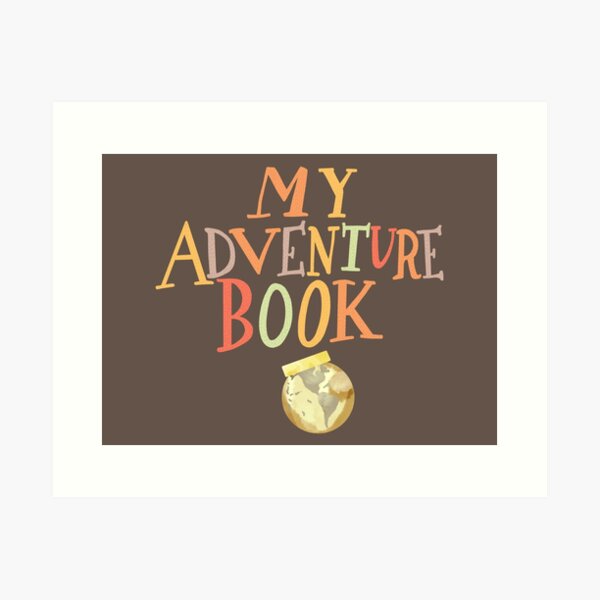 My adventure book sticker  Sticker by Album, Redbubble