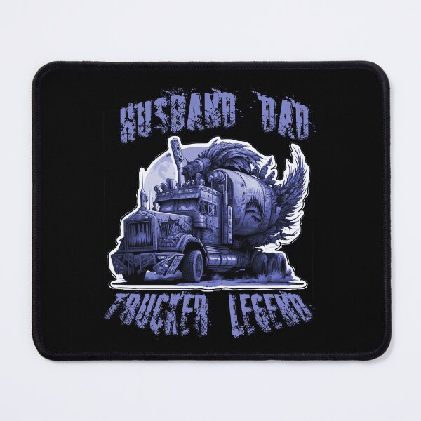 Item preview, Husband Dad Trucker Legend Truck Driver Sticker T-shirt 2023 designed and sold by PhiloSophyEye.