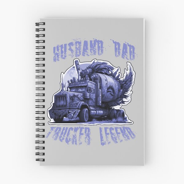 Item preview, Husband Dad Trucker Legend Truck Driver Sticker T-shirt 2023 designed and sold by PhiloSophyEye.