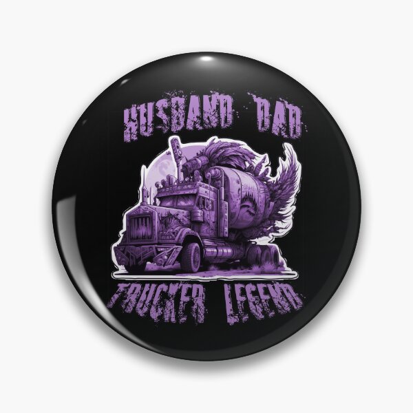 Item preview, Husband Dad Trucker Legend Truck Driver Sticker T-shirt 2023 designed and sold by PhiloSophyEye.