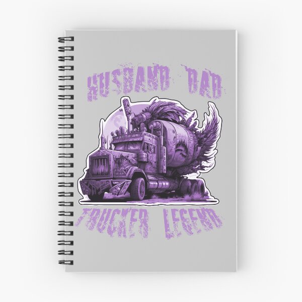 Item preview, Husband Dad Trucker Legend Truck Driver Sticker T-shirt 2023 designed and sold by PhiloSophyEye.