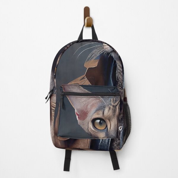 Item preview, Oriental Shorthair Cat Breed Portrait wears a leather jacket designed and sold by Nalaxation.