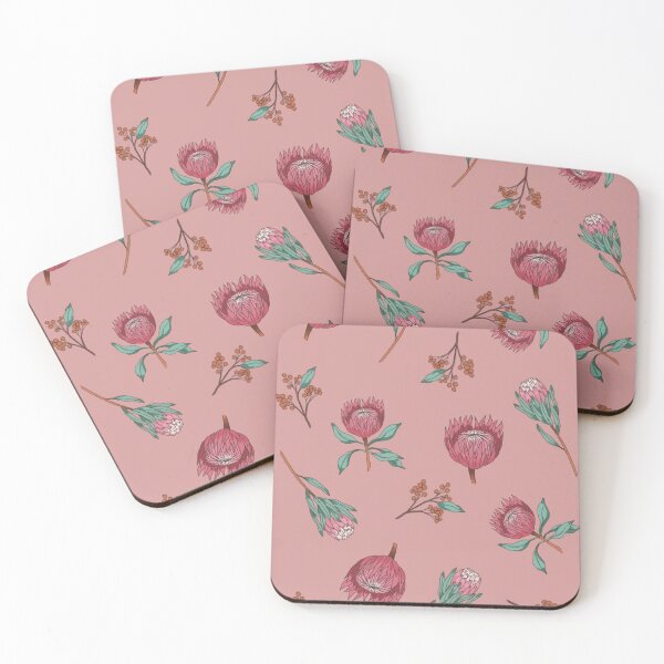 Item preview, Pink Proteas designed and sold by Lavender-Cloud.