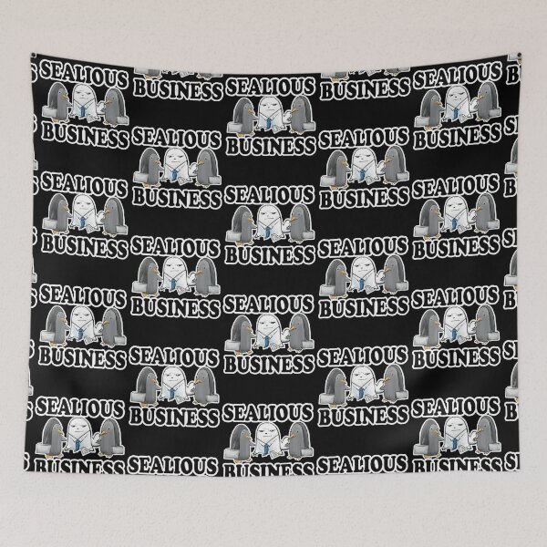 Item preview, Sealious Business Seal Pun designed and sold by SubtleSplit.