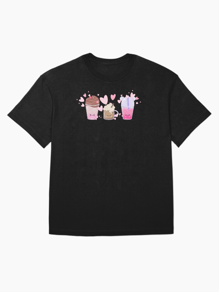 Thumbnail 3 of 7, Oversized T-Shirt, Cute coffee and tea designed and sold by ikaponStore.