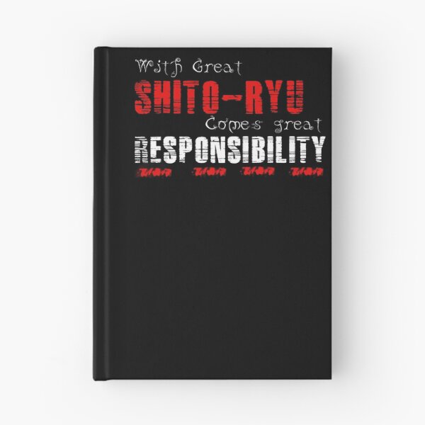 Item preview, With great Shito-ryu comes great responsibility designed and sold by MartialArtsNerd.