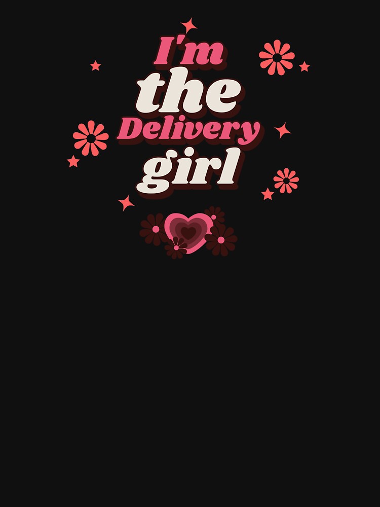 Thumbnail 7 of 7, Classic T-Shirt, I'm the delivery girl, logo designed and sold by ikaponStore.