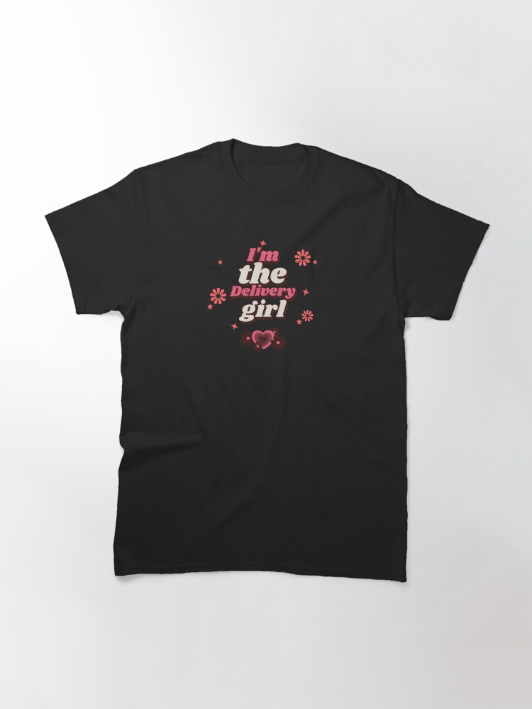 Thumbnail 3 of 7, Classic T-Shirt, I'm the delivery girl, logo designed and sold by ikaponStore.