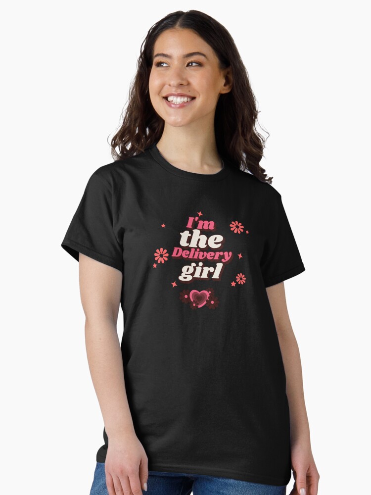 Thumbnail 1 of 7, Classic T-Shirt, I'm the delivery girl, logo designed and sold by ikaponStore.