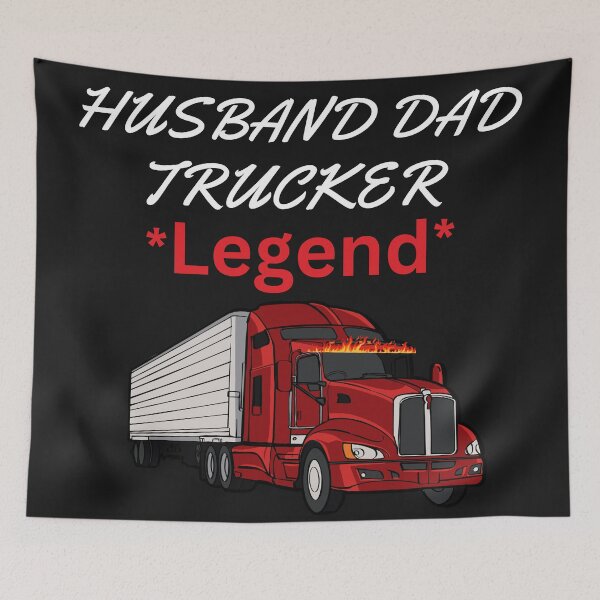 Item preview, husband dad trucker legend designed and sold by mottyshop.