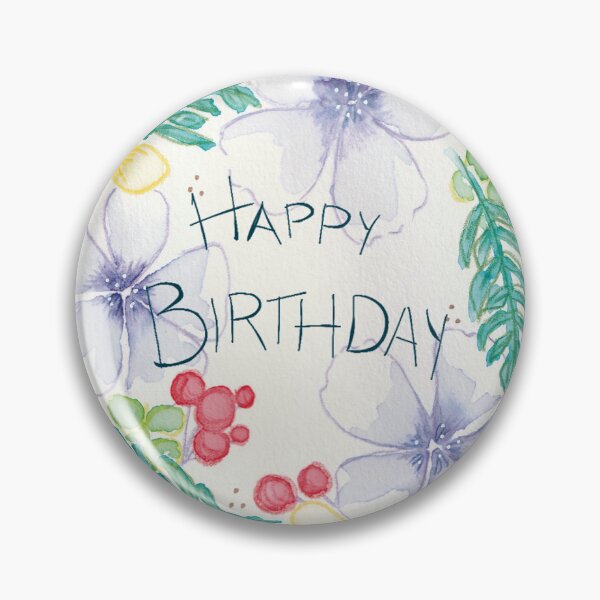 Item preview, Birthday Flowers designed and sold by Jaana Day.