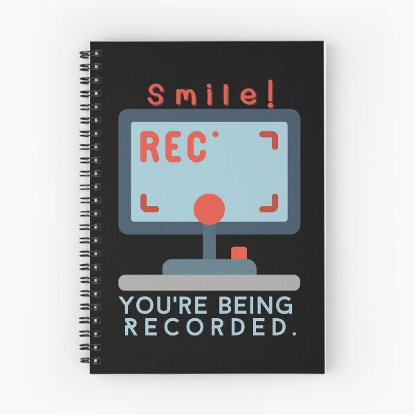 Item preview, Smile! You_re Being Recorded. Anti Surveillance privacy. designed and sold by GR8BTQs.
