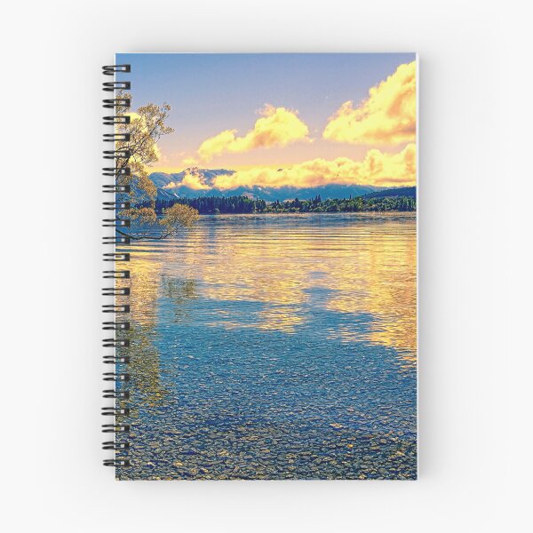 Item preview, A willow tree in autumn in Wanaka, New Zealand  designed and sold by Rocky Mountain Artistry.