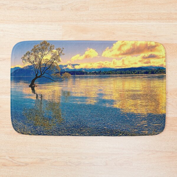 Item preview, A willow tree in autumn in Wanaka, New Zealand  designed and sold by Rocky Mountain Artistry.