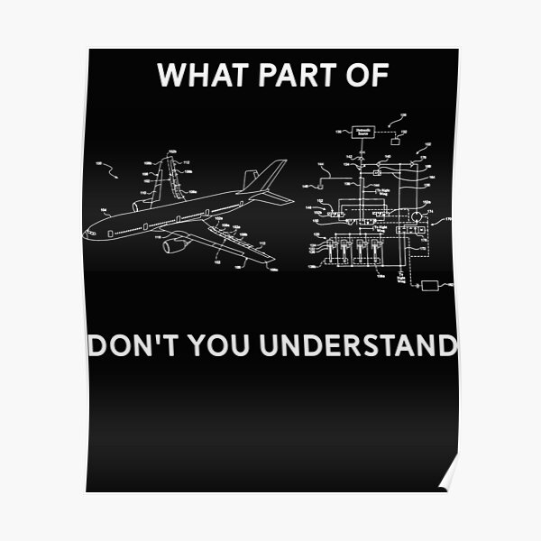 Funny Aerospace Engineering Poster